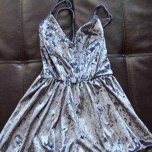 Velvet romper